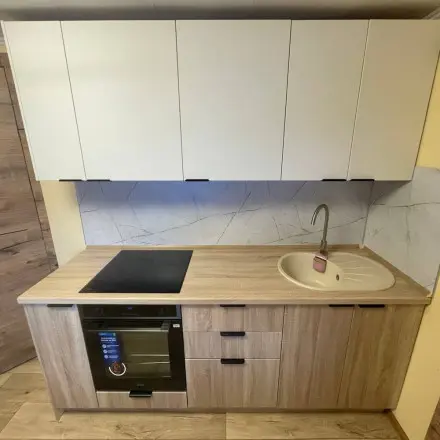 Кухня Дуб сонома Софт Латте