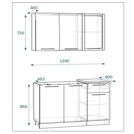 Акация - 3 (1200 мм) 