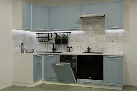 РоялВуд Голубой Прованс - 17 (1000х2450 мм)